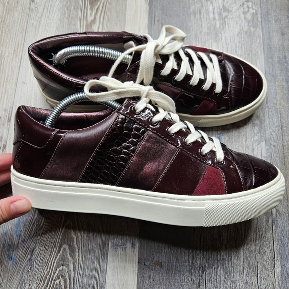 Tory Burch Shoes - Tory Burch Ames Sneaker Malbec